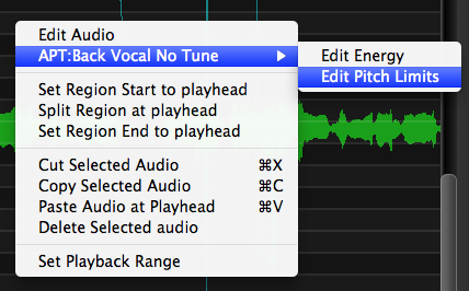 Display Pitch Limits